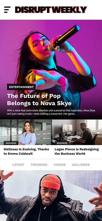 Disrupt Weekly Press Coverage