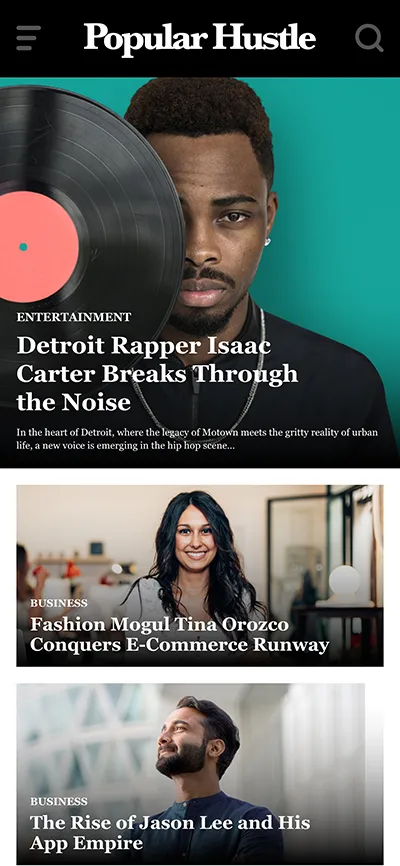 Popular Hustle Press Coverage