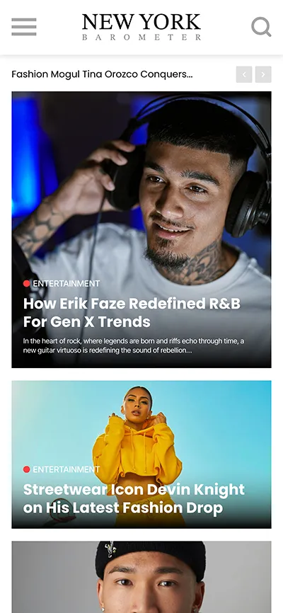 New York Barometer Press Coverage