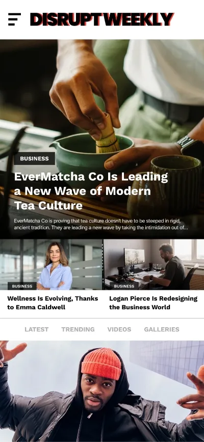 Disrupt Weekly Press Coverage