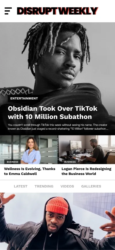 Disrupt Weekly Press Coverage